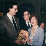 Η παρουσίαση του βιβλίου "Καλλίγευστον" της Ελένης Ταγωνίδη - Μανιατάκη, 3/3/1993